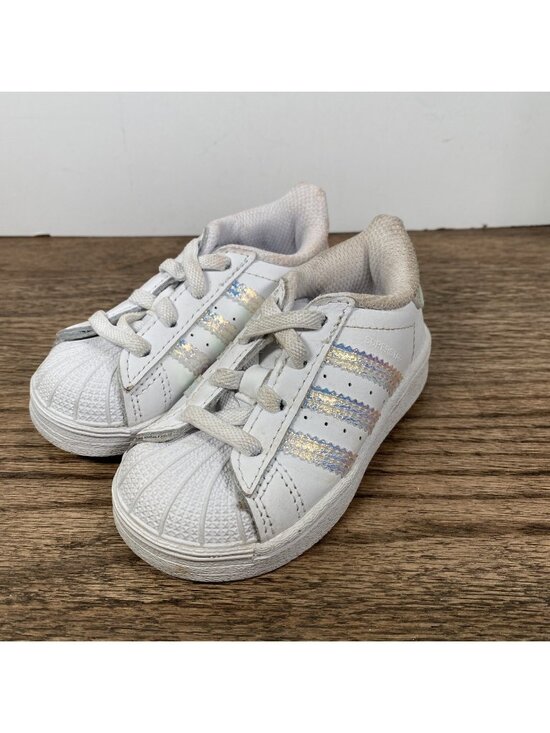 adidas Other - Adidas’s Superstar Shoes Cloud White Kids Size 5K - FV3143